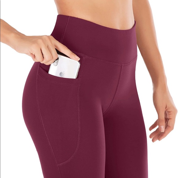 Women Bootcut Capri Yoga Pants 